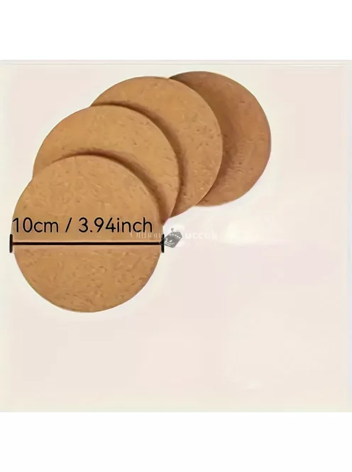 4db Kerek poháralátét