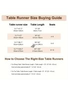 Horgolt Asztali Futó Bojttal