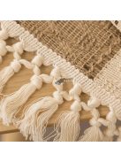 Horgolt Asztali Futó Bojttal