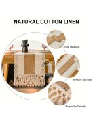 Horgolt Asztali Futó Bojttal