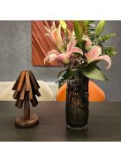 3 részes fa alátét készlet, fa alakú forró edénytartó