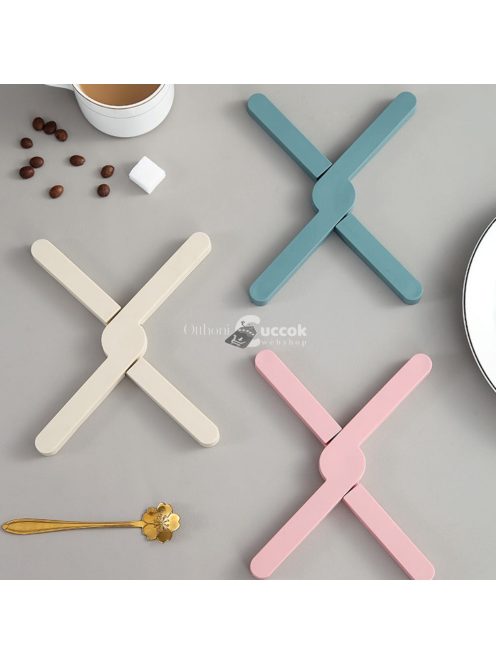 4db csúszásmentes, hőálló, összecsukható alátét