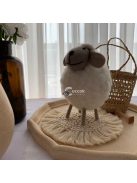 Kerek pamut fonott alátét