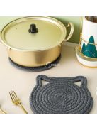 Aranyos Macskafül Asztali Tányér Alátét