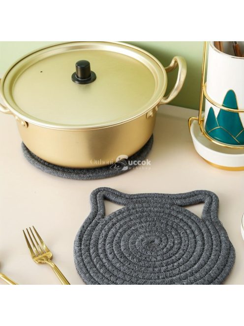 Aranyos Macskafül Asztali Tányér Alátét