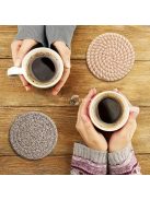 8 darabos Stílusos Szőtt Tányéralátét Készlet