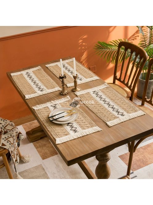 6db Asztali Alátétek - Régies Stílusú Asztaldísz