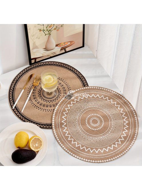 4db Bohém Stílusú Asztali Alátét