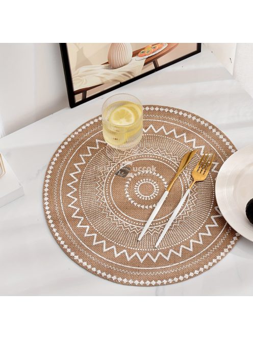 4db Bohém Stílusú Asztali Alátét