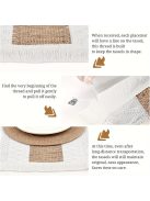 6db Boho Stílusú Asztali alátét