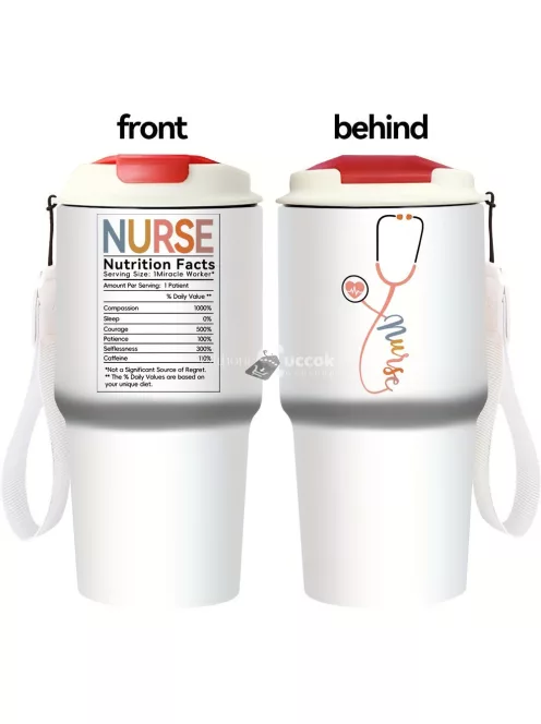 Rozsdamentes Acél Termosz Pohár Ápolóknak