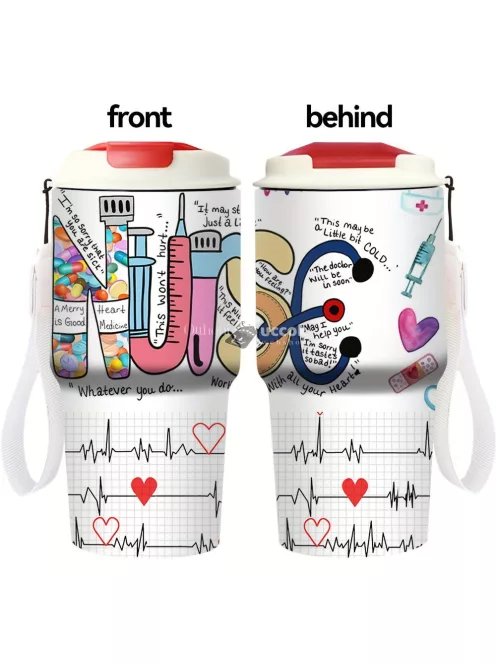 Rozsdamentes Acél Termosz Pohár Ápolóknak