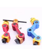 Univerzálisan állítható CNC munkadarab-ütköző M16 pozícionáló eszterga munkadarabhoz