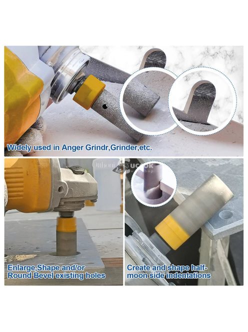 gyémánt fúrószerszám – furatkialakító, maró és csempeformázó porcelánhoz