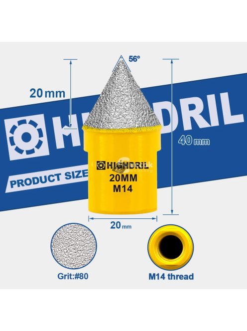 gyémánt fúrószerszám – furatkialakító, maró és csempeformázó porcelánhoz