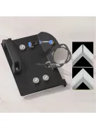 Sarokcsiszoló tartó és vágókonzol – 100-as típusú sarokcsiszolóhoz, 45 fokos csempeél-letörő, kerámia és kő megmunkálásához"