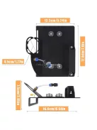 Sarokcsiszoló tartó és vágókonzol – 100-as típusú sarokcsiszolóhoz, 45 fokos csempeél-letörő, kerámia és kő megmunkálásához"