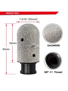   gyémánt marószerszám – csempe, kerámia, márvány, gránit és porcelán megmunkálásához