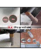 gyémánt marószerszám – csempe, kerámia, márvány, gránit és porcelán megmunkálásához