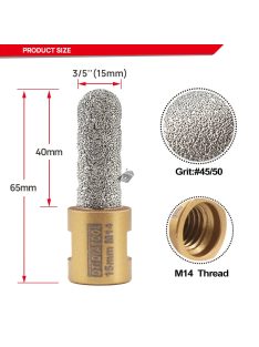   gyémánt marószerszám – csempe, kerámia, márvány, gránit és porcelán megmunkálásához