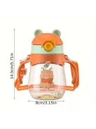 Aranyos Rajzfilm Vizespalack Szívószállal 300 ML