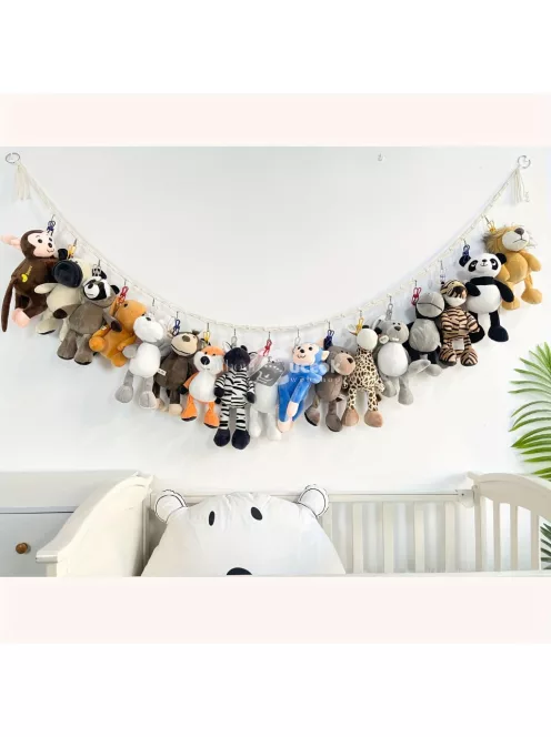 Kitömött Állatbaba-tároló Függőágy