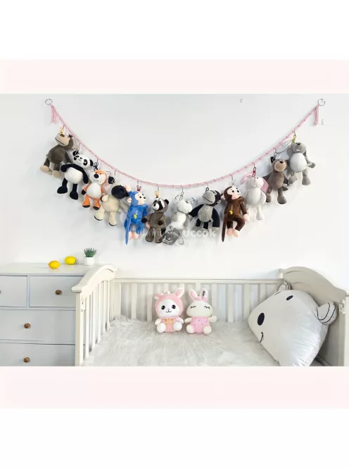 Kitömött Állatbaba-tároló Függőágy