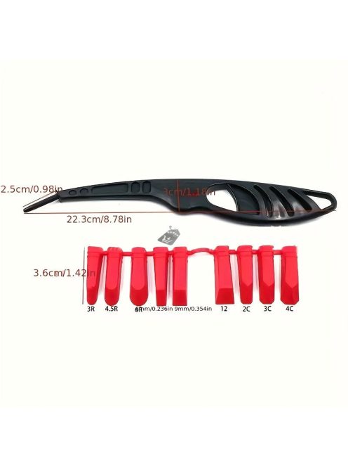 9-az-1-ben többcélú tömítőeszköz készlet 9 kaparó mérettel