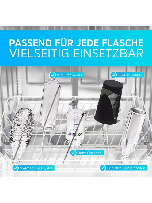 6db Mosogatórácshoz tartozó pohártartó