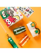 Hordozható 2-az-1-ben Sport Pohár Zárható Fedéllel