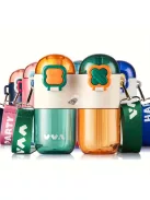 Hordozható 2-az-1-ben Sport Pohár Zárható Fedéllel