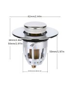 Univerzális dugulásmentes fürdőszobai lefolyódugó