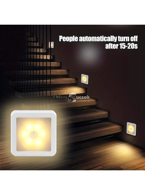 LED éjjeli lámpa, mozgásérzékelős lámpa