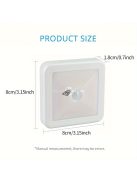 LED éjjeli lámpa, mozgásérzékelős lámpa