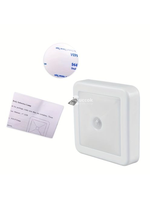 LED éjjeli lámpa, mozgásérzékelős lámpa