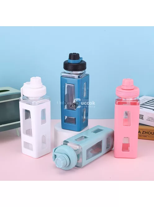 Nagy Kapacitású Négyzet Alakú Sport Kulacs