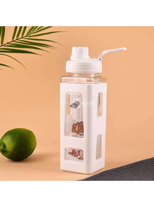 Nagy Kapacitású Négyzet Alakú Sport Kulacs