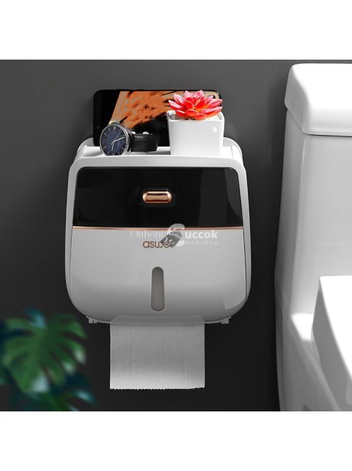 Nagy Kapacitású Dupla Rétegű WC Papír Tartó