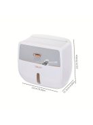 Nagy Kapacitású Dupla Rétegű WC Papír Tartó