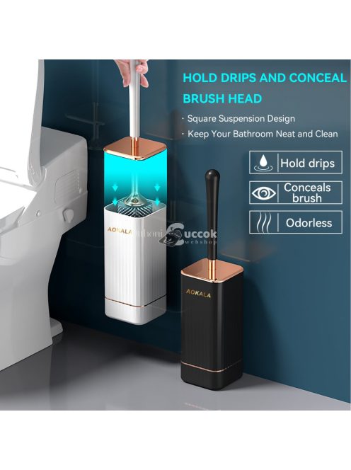 elegáns, WC-csésze kefe készlet