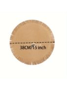 6db Kerek Fonott Tányéralátét