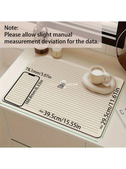 Neoprén edény szárító szőnyeg konyhába