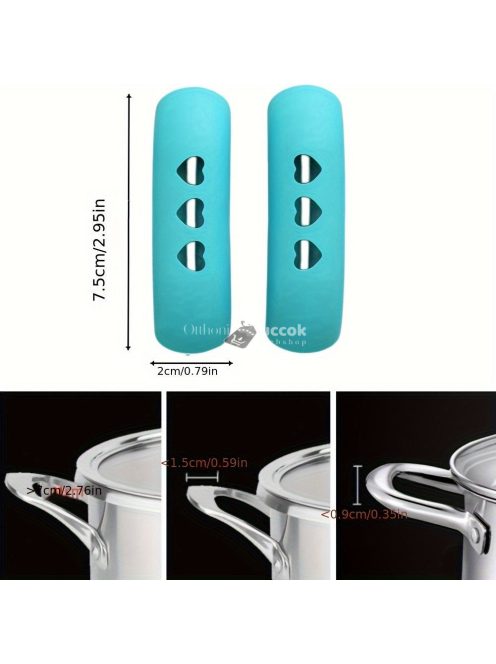 2 darab Szilikon Edényfogantyú