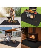 Szilikon grillező alátét kültéri grillsütőkhöz