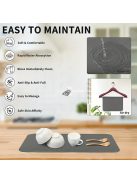 Gyorsan száradó edényalátét, többcélú vízcsepegtető alátét