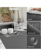 Gyorsan száradó edényalátét, többcélú vízcsepegtető alátét