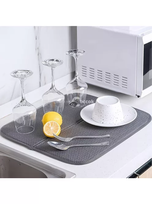 Ultra-nedvszívó mikroszálas edényszárító szőnyeg