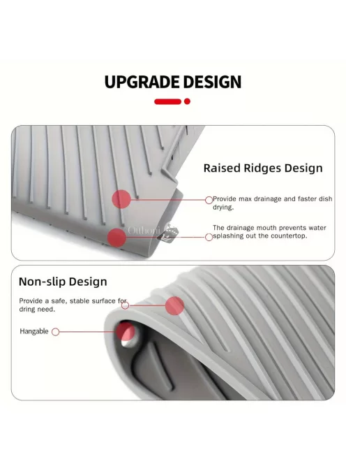 Szilikon edényszárító szőnyeg