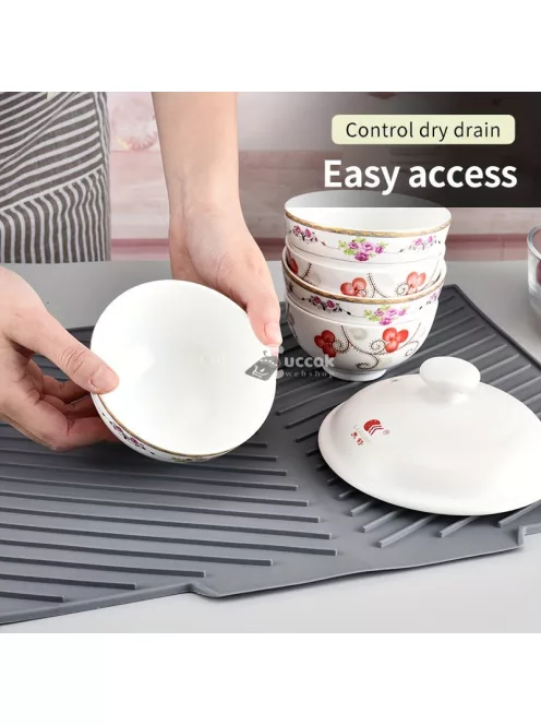 Szilikon edényszárító szőnyeg