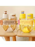 U-alakú kettős rekeszes sport kulacs